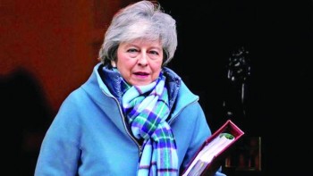 May determined to leave EU in March
