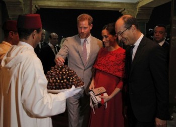 Harry and Meghan in Morocco on last official trip before birth