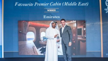 Emirates wins ‘Favourite Middle East Airline Premium Cabin’  Award