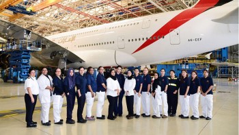Women form over 40% of the workforce at the Emirates Group