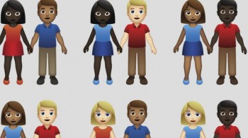 Emoji gods approve skin-tone options for couples of colour