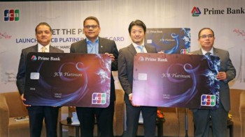 Prime Bank, JCB launch platinum credit card