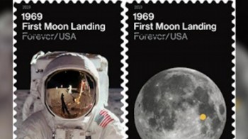 USPS celebrates 50th anniversary of NASA's first moon landing with special stamps