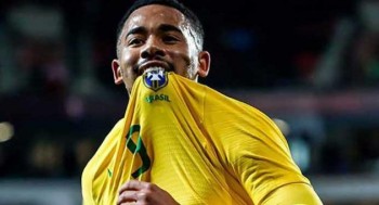 Gabriel Jesus helps Brazil rally past Czech Republic 3-1