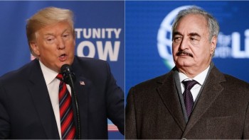 Trump speaks with Libya warlord Haftar, in sign of US support