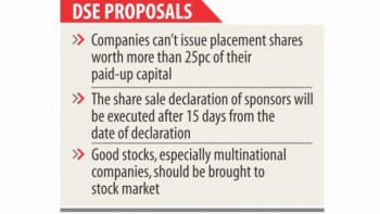 DSE wants curbs on sponsors' share sale