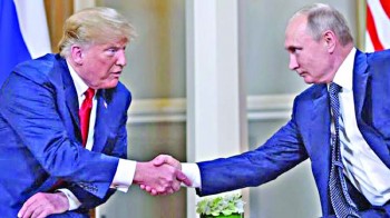 Trump calls Putin and talks of 'Russian hoax'