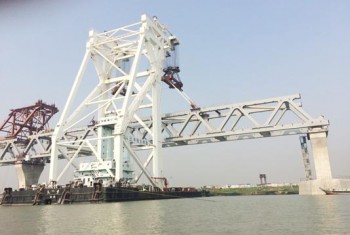 13th span of Padma Bridge to be installed