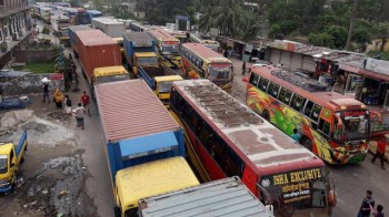 Tailback on Dhaka-Ctg highway continues