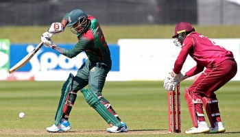 Tigers ensure tri-series final beating WI by 5 wickets