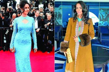 Mallika repeat her Cannes 2014 dress at 2019!