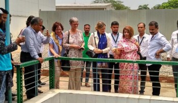European envoys visit top eco-friendly garment factory
