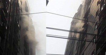Fire at Paribagh high-rise building extinguished