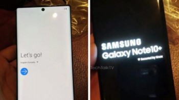 Leaked! This is what the Samsung Galaxy Note 10+ looks like