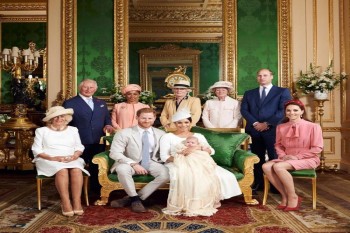 Archie, son of UK's Prince Harry, christened at Windsor