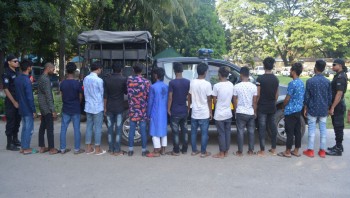 14 members of ‘teen-gang’ held in city