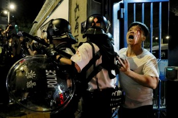 44 charged with rioting to appear in Hong Kong court