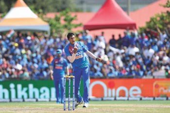 Saini claims three wickets on debut as India defeat Windies