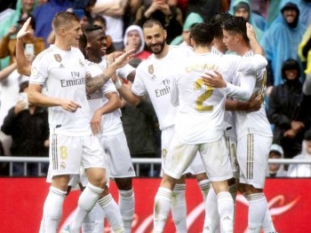 Real Madrid hang on for win after Benzema brilliance