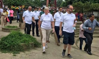 British MPs in Sylhet to clean up Surma