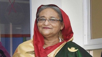 PM Sheikh Hasina returns home