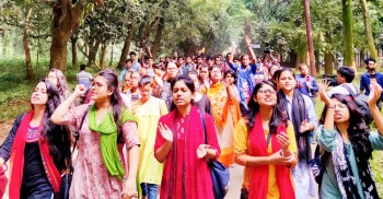 JU students restart movement against VC