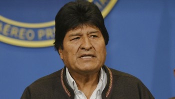 Bolivia's ousted president leaves for Mexico