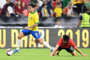 Coutinho stars as Brazil outclass South Korea