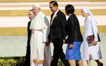 Pope Francis set to meet Thai king