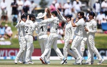 New Zealand beat England by innings and 65 runs