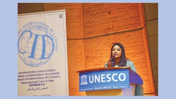 Pooja attends UNESCO International Dance Council