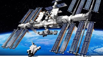 Now, build your own International Space Station with Lego bricks
