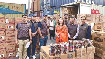 Ctg customs seizes illegally imported cigarette, chocolate