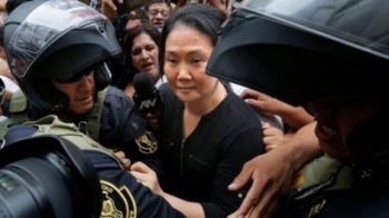 Peru's opposition leader in custody again