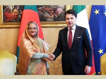 PM seeks EU support for Rohingya reparation