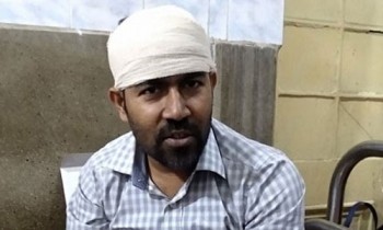 One held for attacking journo on polls day