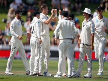 New Zealand make safe start in answer India's 165