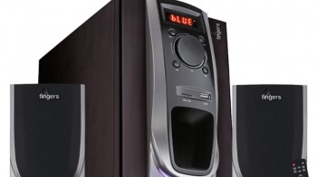 FINGERS launch Solitaire 2.1 wood-encased speakers