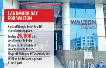Walton creates Bangladesh’s first lift manufacturing facility