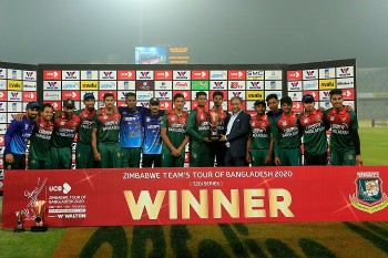 Bangladesh defeat Zimbabwe by 9 wickets in 2nd T20