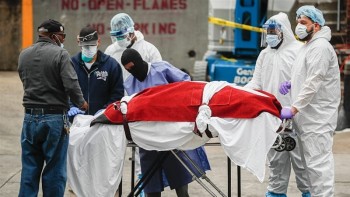 US records 1,433 coronavirus deaths in past a day