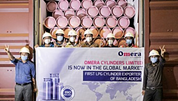 Omera becomes first native LPG cylinder maker to export its products