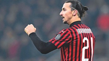 Ibrahimovic double presents rampant Milan another win