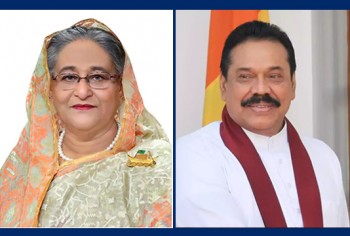 Sheikh Hasina greets Lankan PM on polls victory