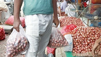 Onions retail at a number of times the import price