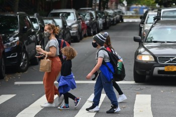 NY closes schools over second wave fears