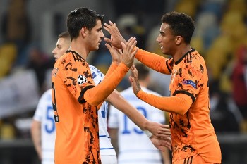Morata double gets Juventus off the mark in Kiev