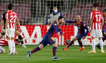 Messi hits goal 650 as Barca get revenge on Athletic