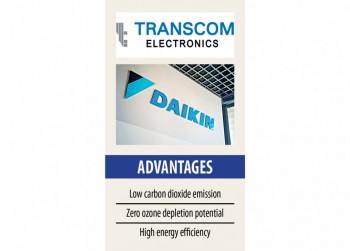 Daikin launches ACs together with Transcom Electronics