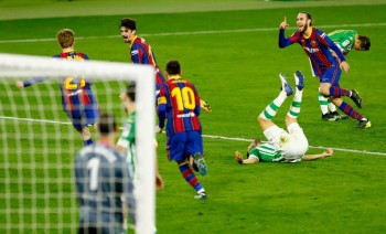 Messi and Trincao offer Barca comeback victory above Betis
